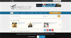 Desktop Screenshot of hairsellon.com