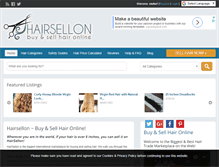 Tablet Screenshot of hairsellon.com